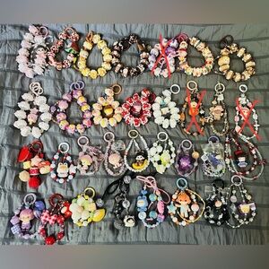 POP MART keychains bag charms phone accessory